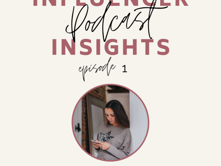 INFLUENCER INSIGHTS – Welcome to the Influencer Insights Podcast
